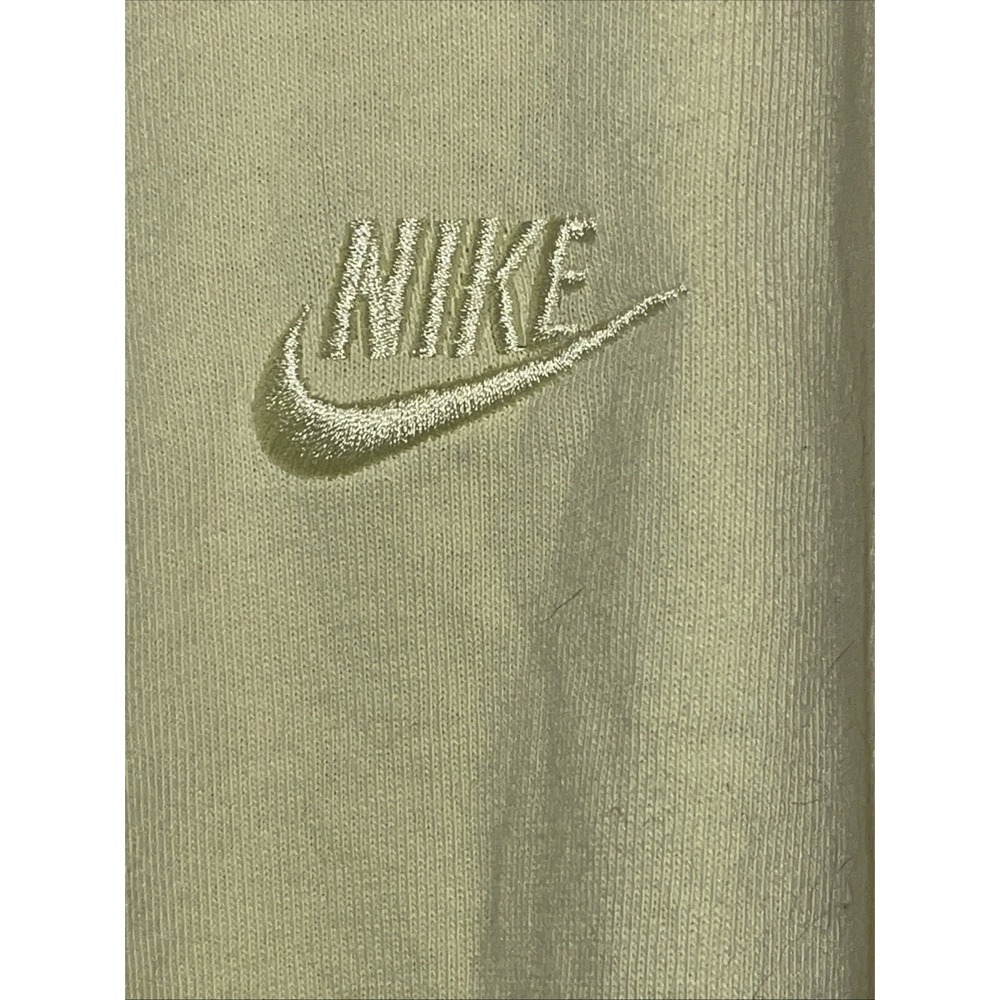 90s Y2K Nike Mini Swoosh T Shirt Yellow‎ Tag Embroidered Logo Premium Essentials